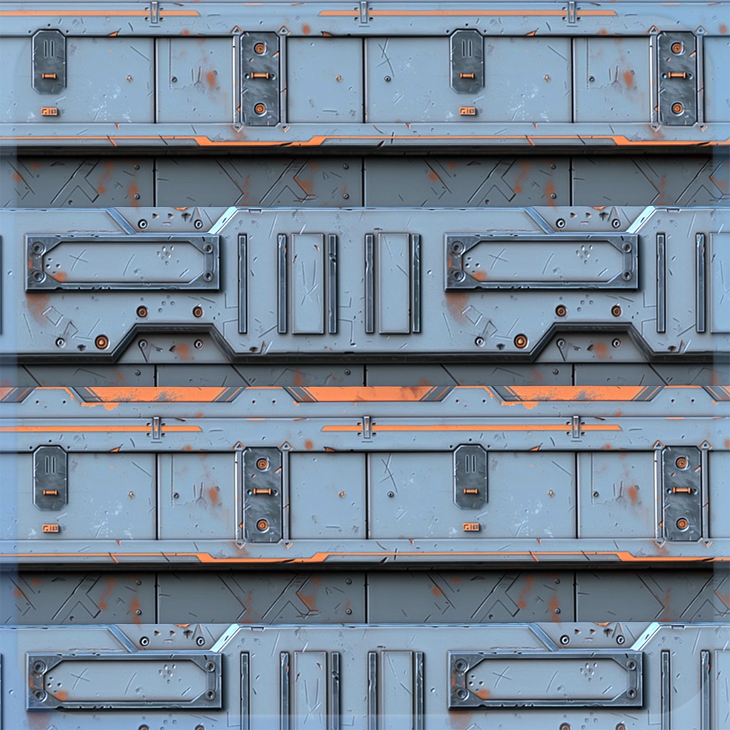 Sci-FI Seamless Texture Texture_5