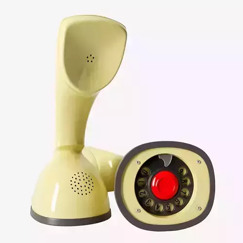 Retro Classic Seventies Telephone