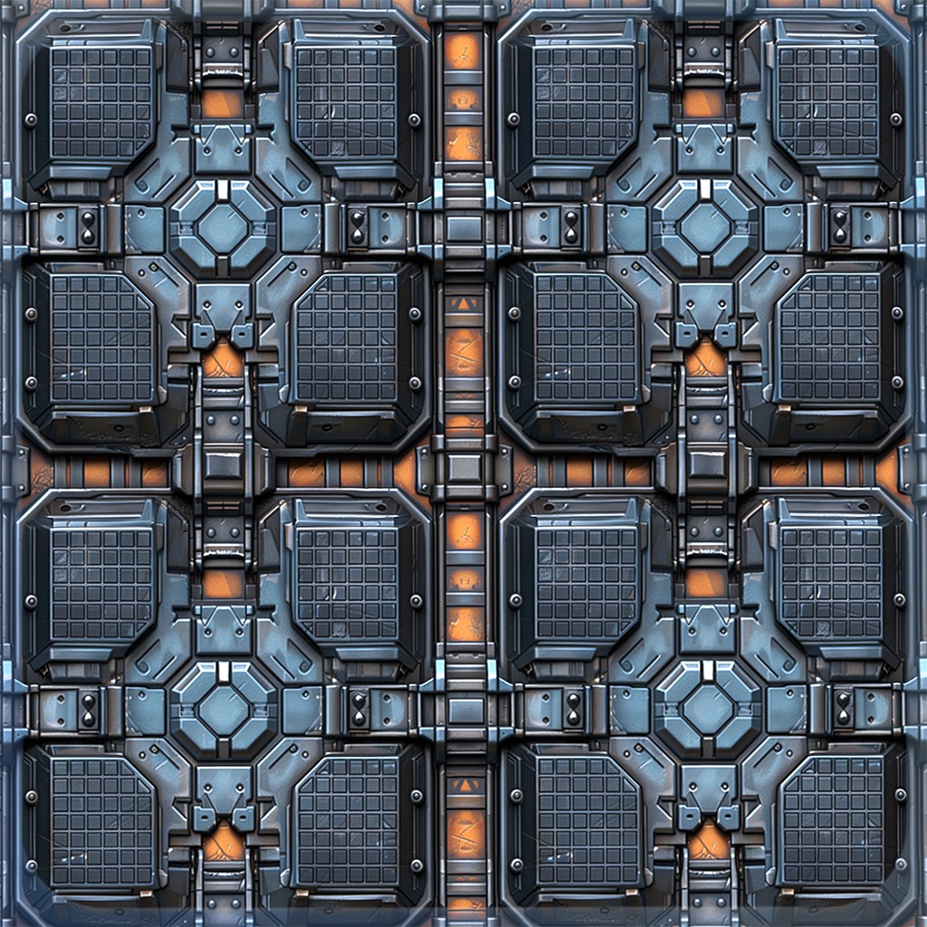 Sci-FI Seamless Texture Texture_5