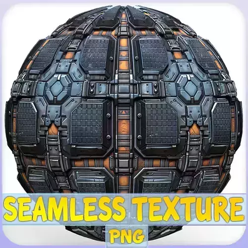 Sci-FI Seamless Texture Texture