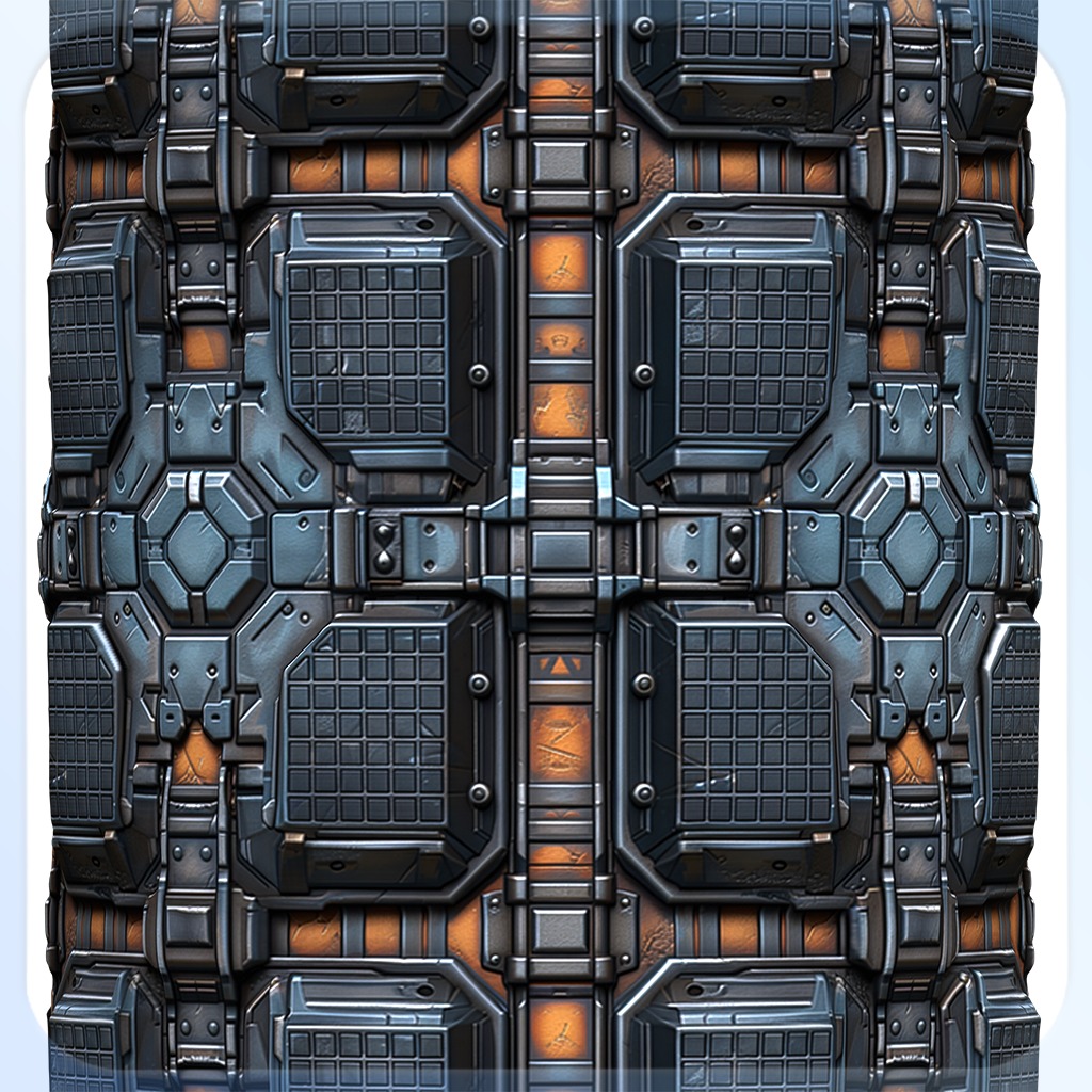 Sci-FI Seamless Texture Texture_3