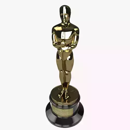 Oscar Award 3D model