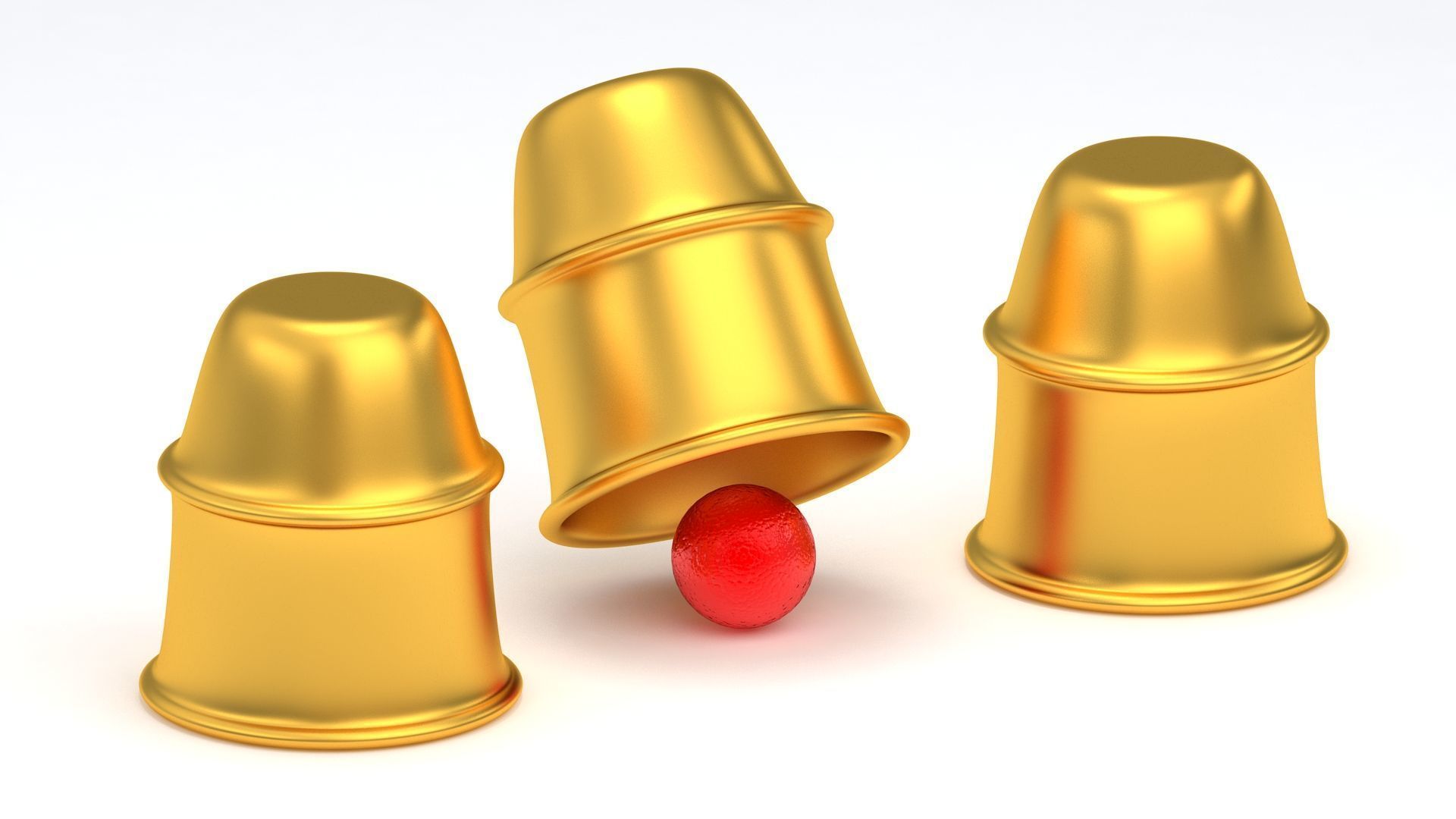 Ball Guessing Game Collection 3D model_2