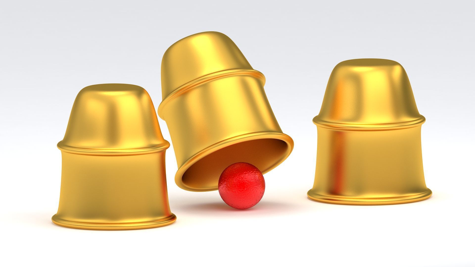Ball Guessing Game Collection 3D model_4