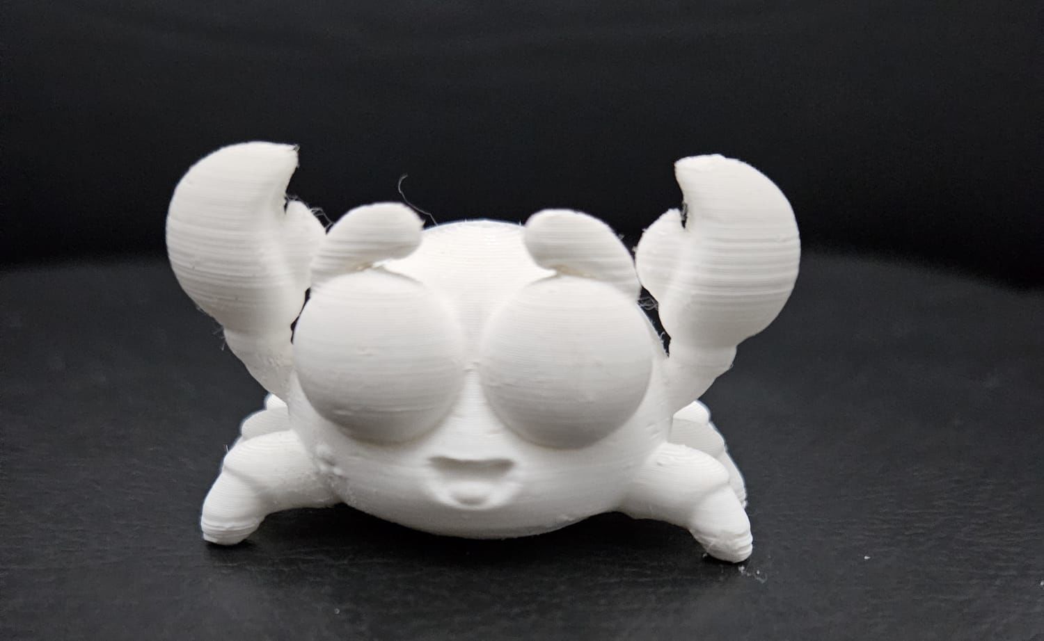 Happy Crab 3D print model_11