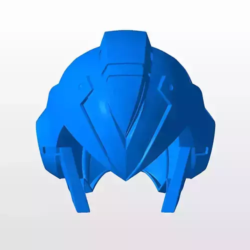 Megaman X Helmet STL 3D Print Files