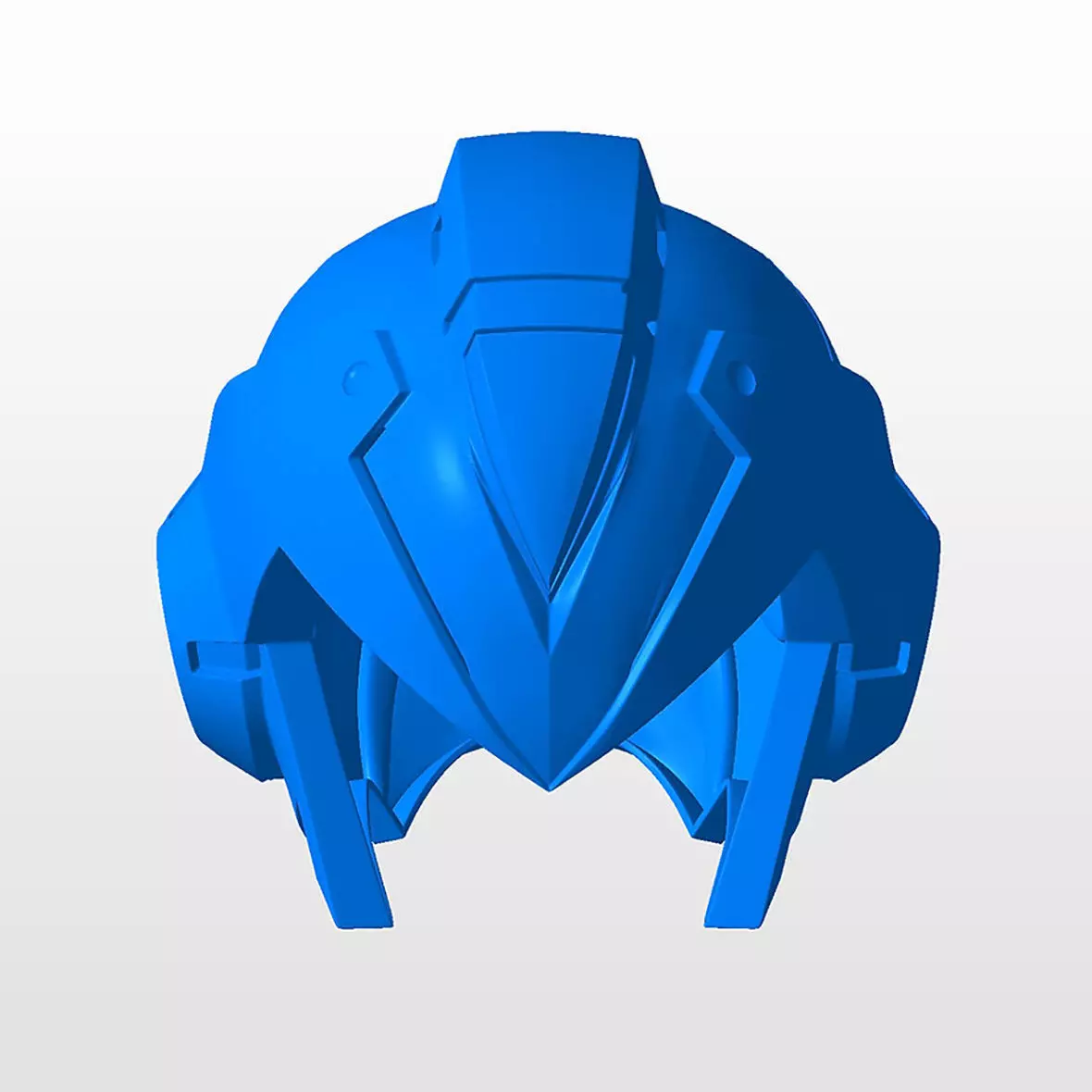 Megaman X Helmet STL 3D Print Files 3D print model_0