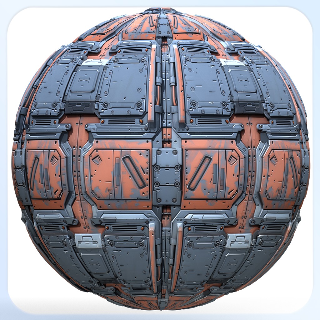 Sci-FI Seamless Texture Texture_2