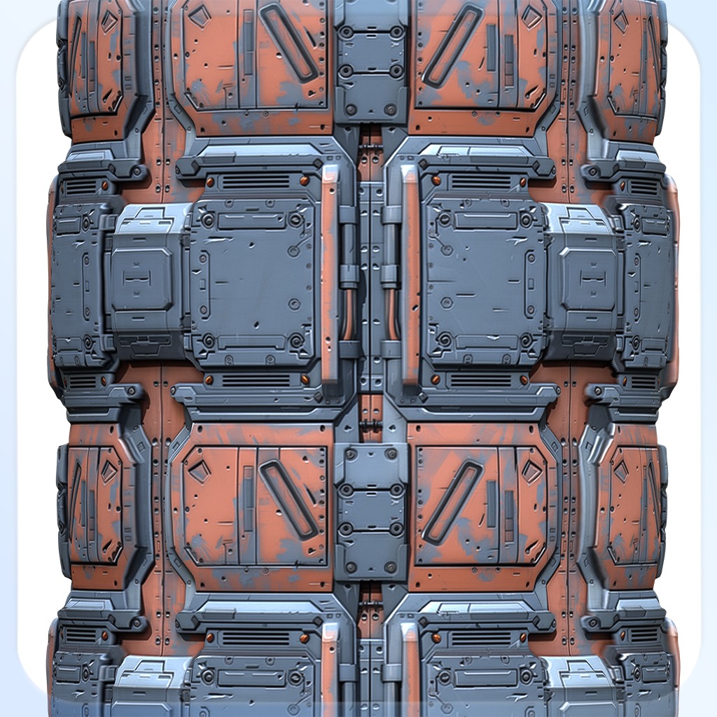 Sci-FI Seamless Texture Texture_3