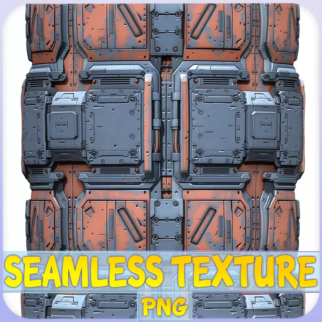 Sci-FI Seamless Texture Texture_0