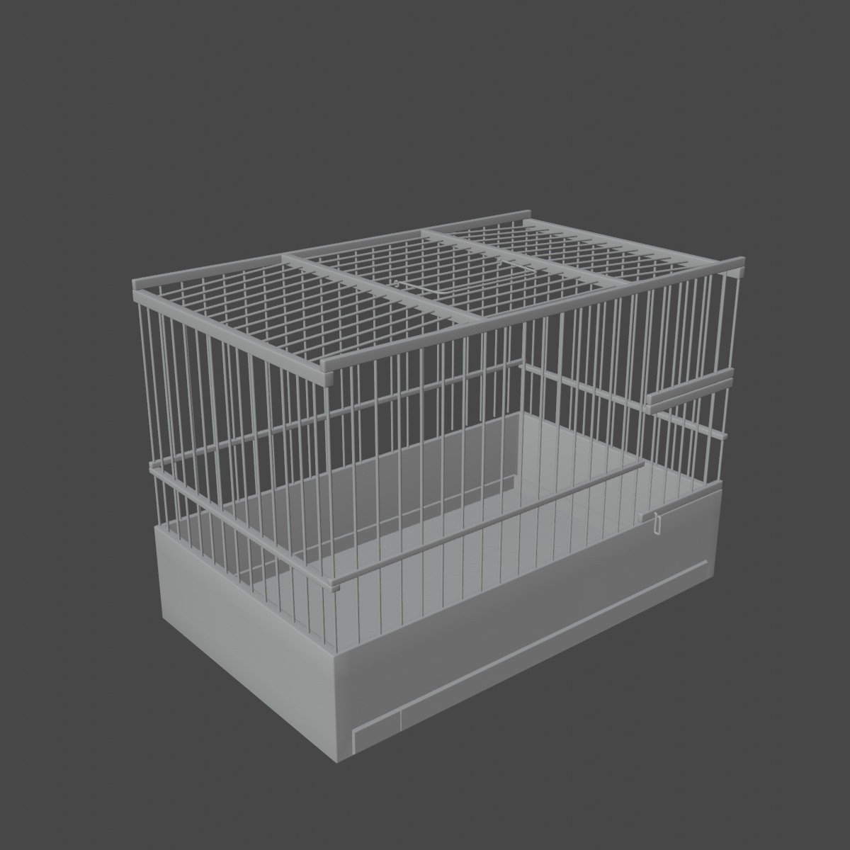 Small Birdcage 02 3D model_8