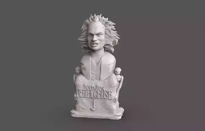 Beetlejuice bust