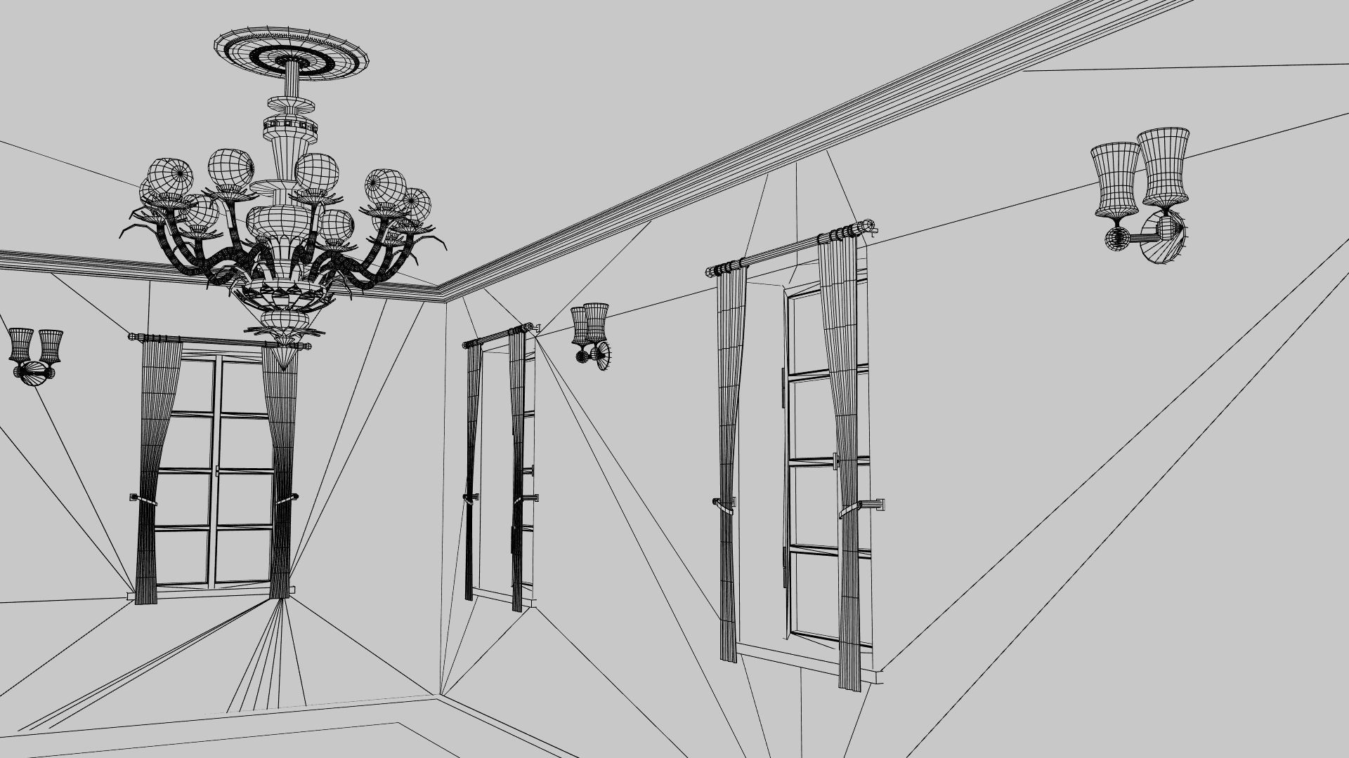 Mansion house 3D model_37