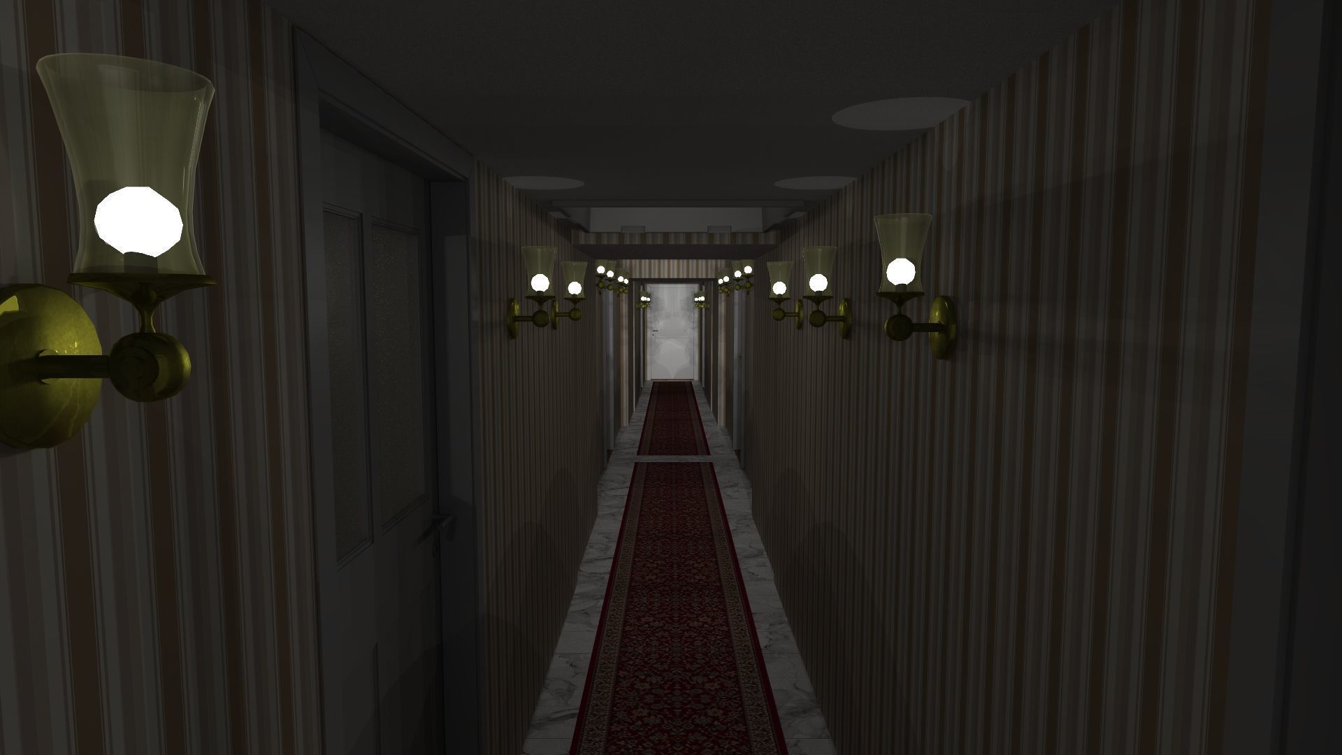 Mansion house 3D model_12