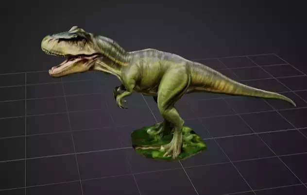 High quality t - rax 3d model with suitable texture