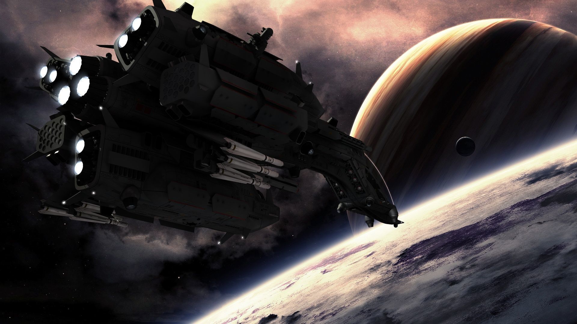 Dragonfly Robotic Fighter Drone 3D model_26