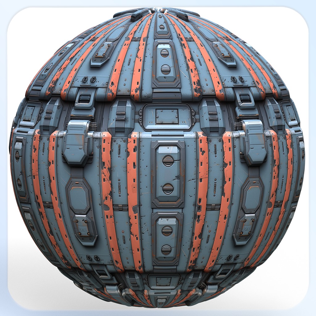 Sci-FI Seamless Texture Texture_2