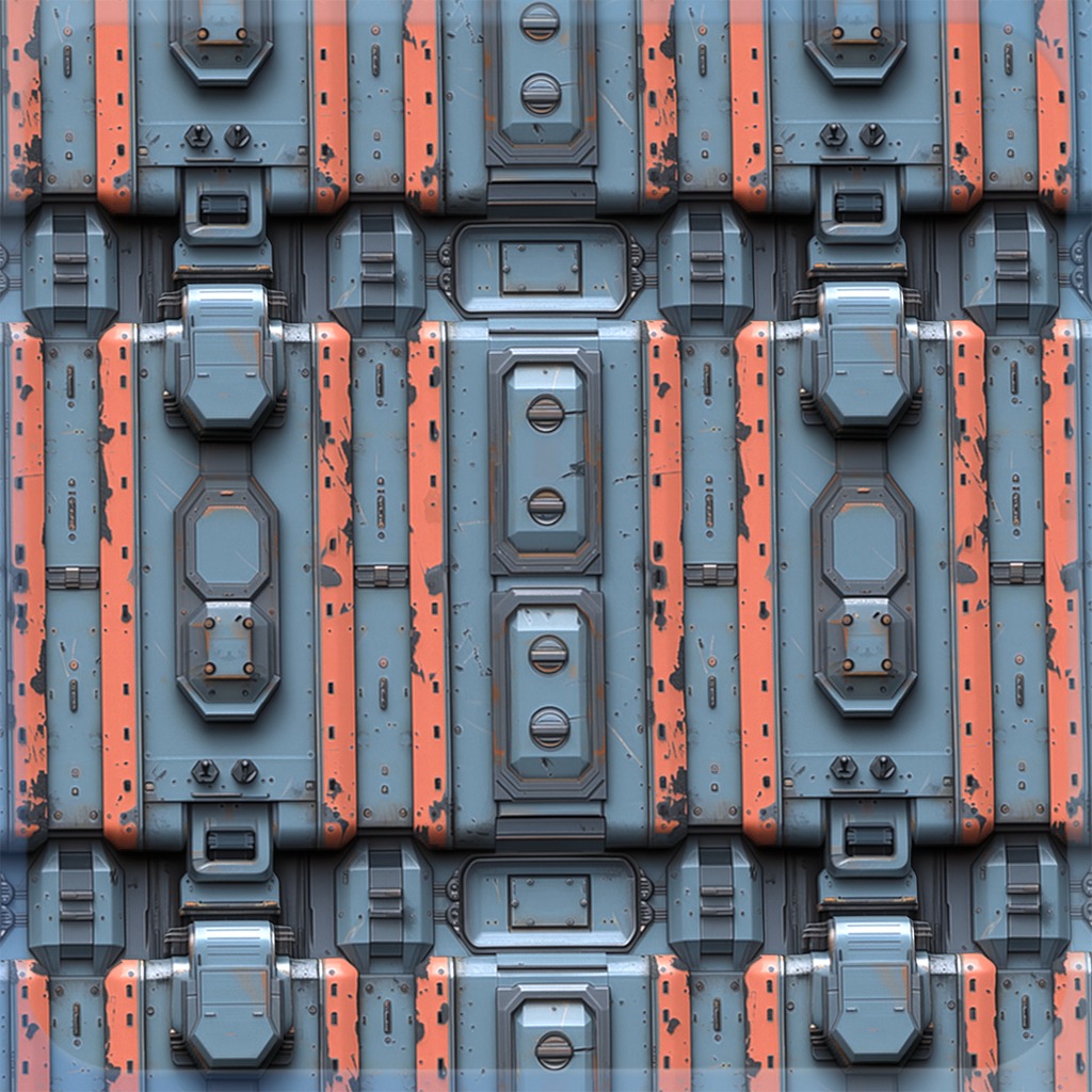 Sci-FI Seamless Texture Texture_5