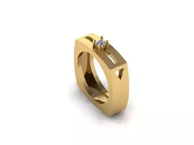 men ring ready to print Free 3D print model