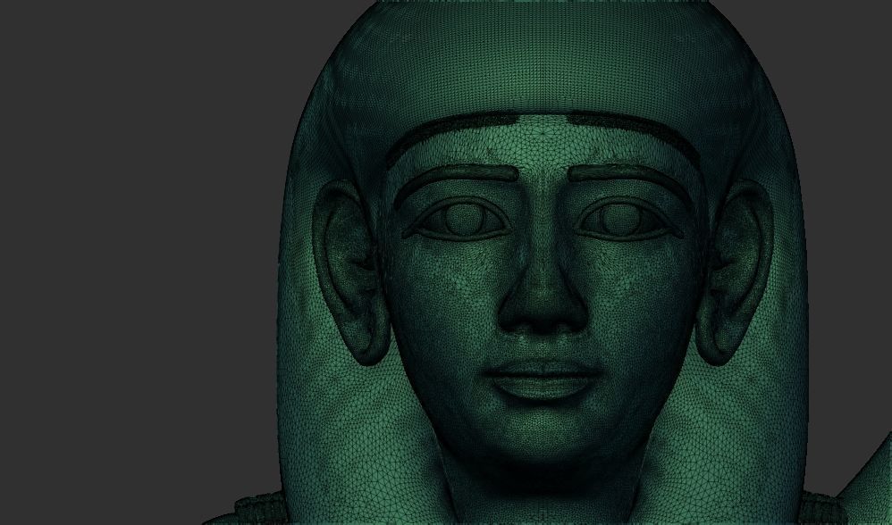 Ancient Egyptian Estate Figure sculpture 3d printable model 3D print model_12
