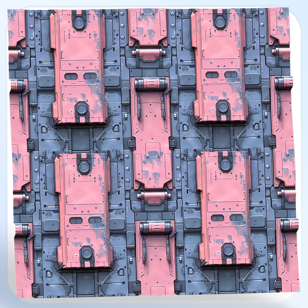 Sci-FI Seamless Texture Texture_4