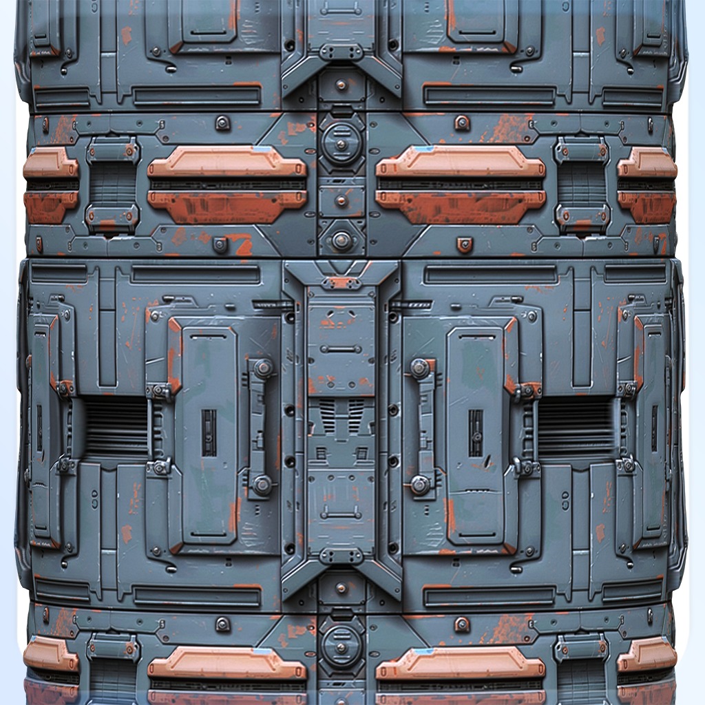 Sci-FI Seamless Texture Texture_3