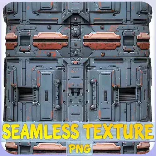 Sci-FI Seamless Texture Texture