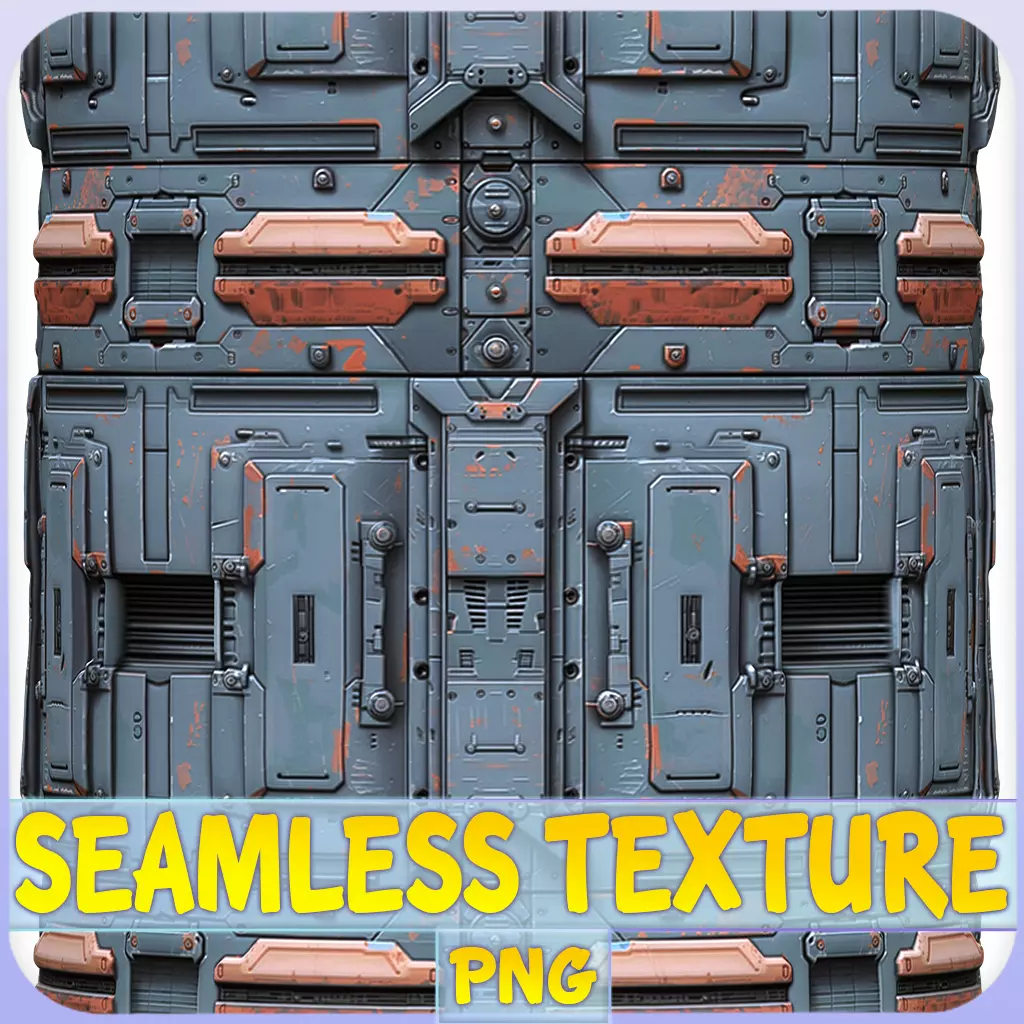 Sci-FI Seamless Texture Texture_0