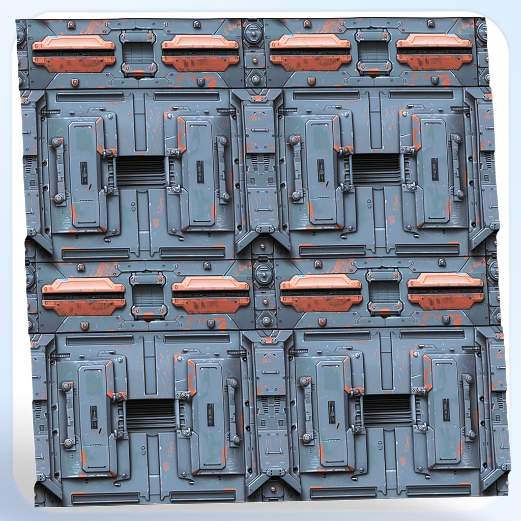 Sci-FI Seamless Texture Texture_4