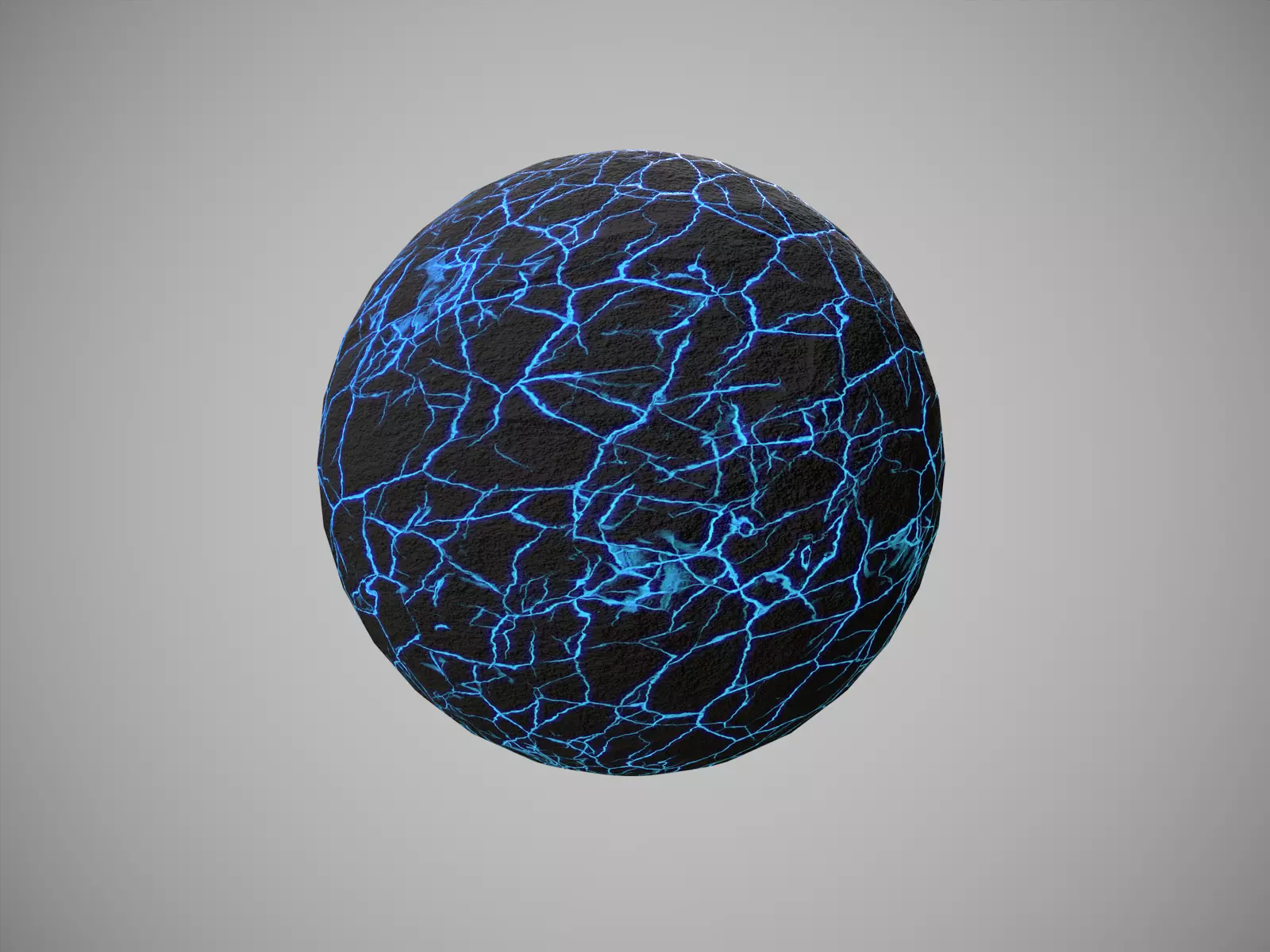 Stylized thinder cracks material Texture
