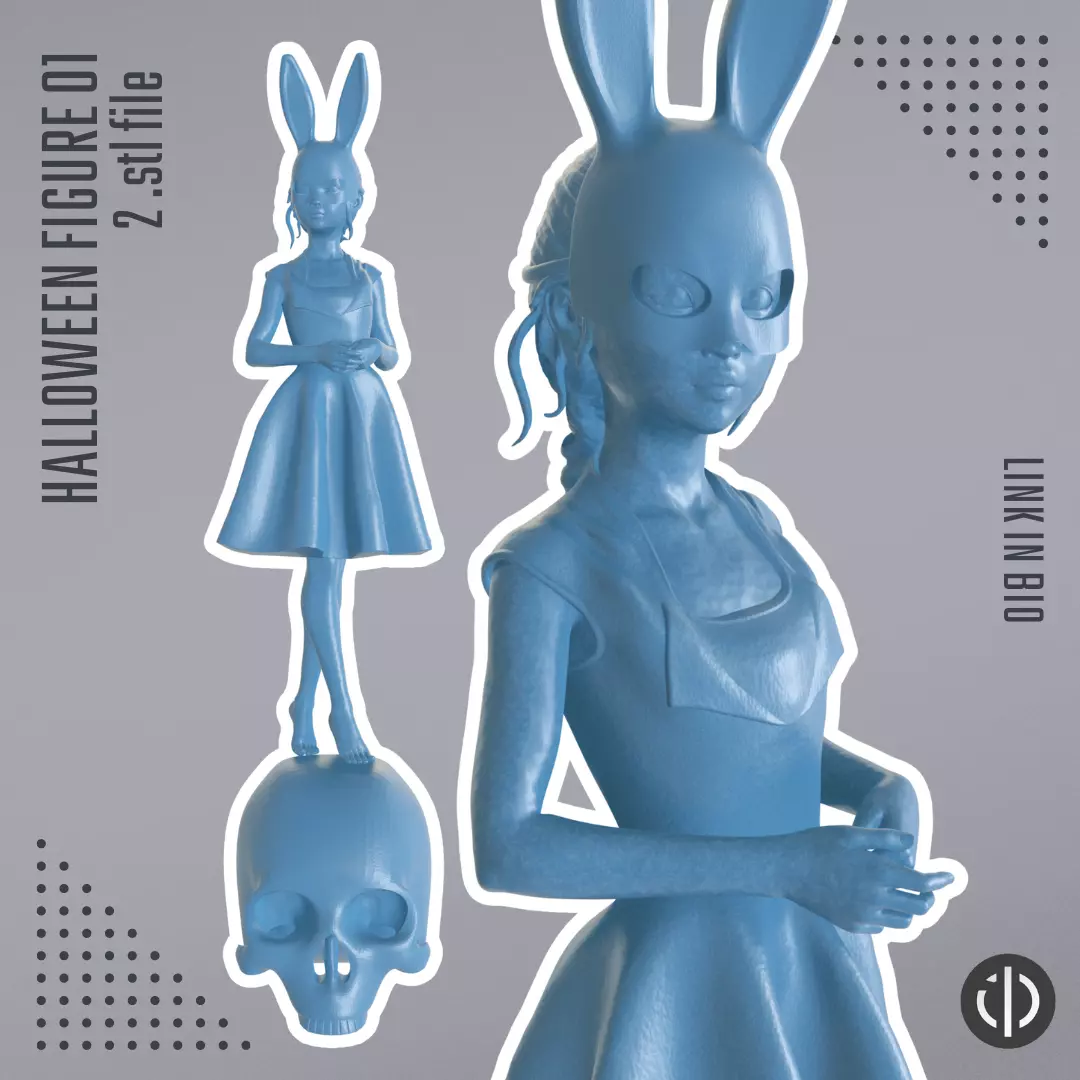 HALLOWEEN FIGURE 01 Free 3D print model