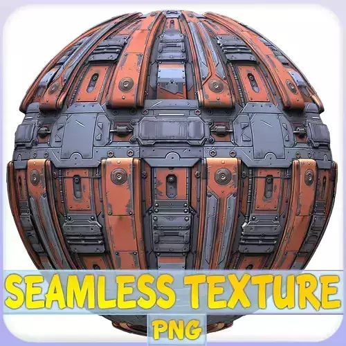 Sci-FI Seamless Texture Texture