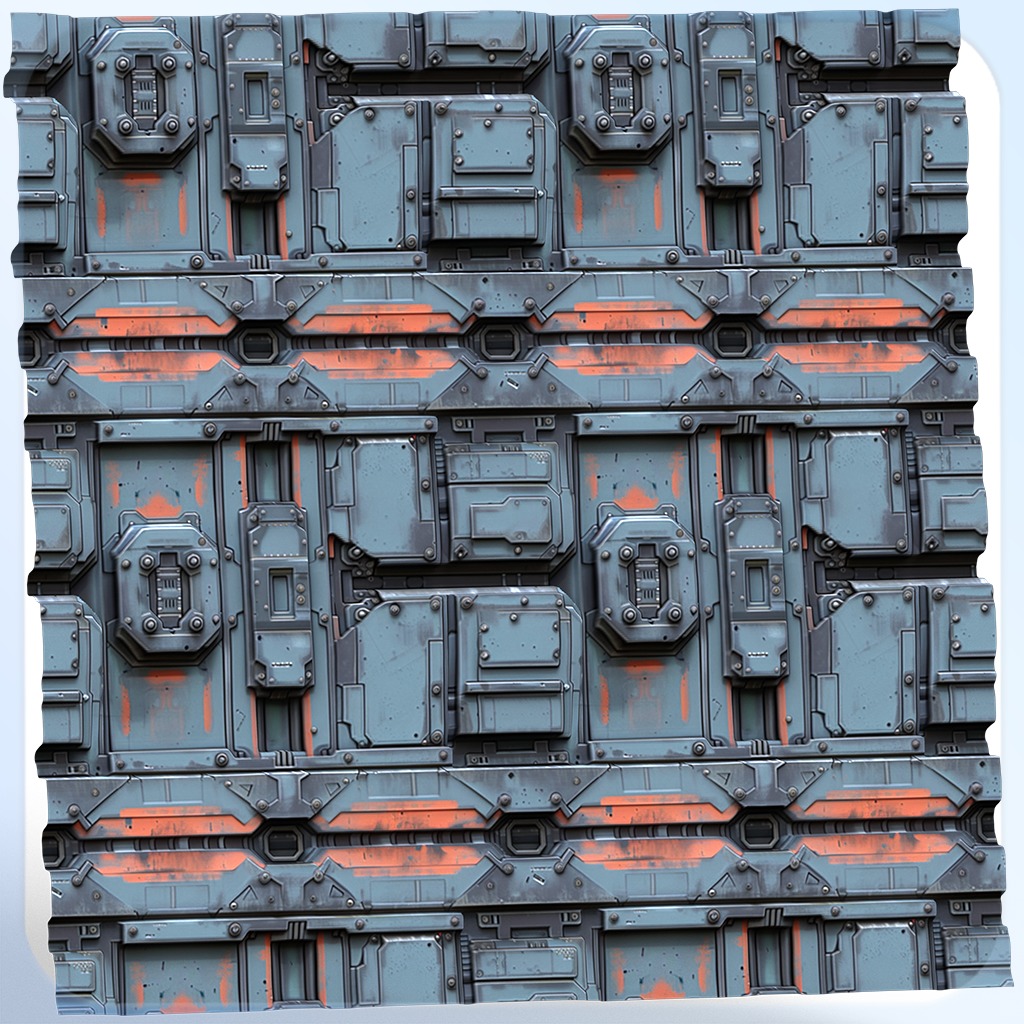 Sci-FI Seamless Texture Texture_4