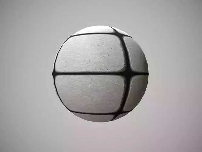 Concrete tiled pbr material