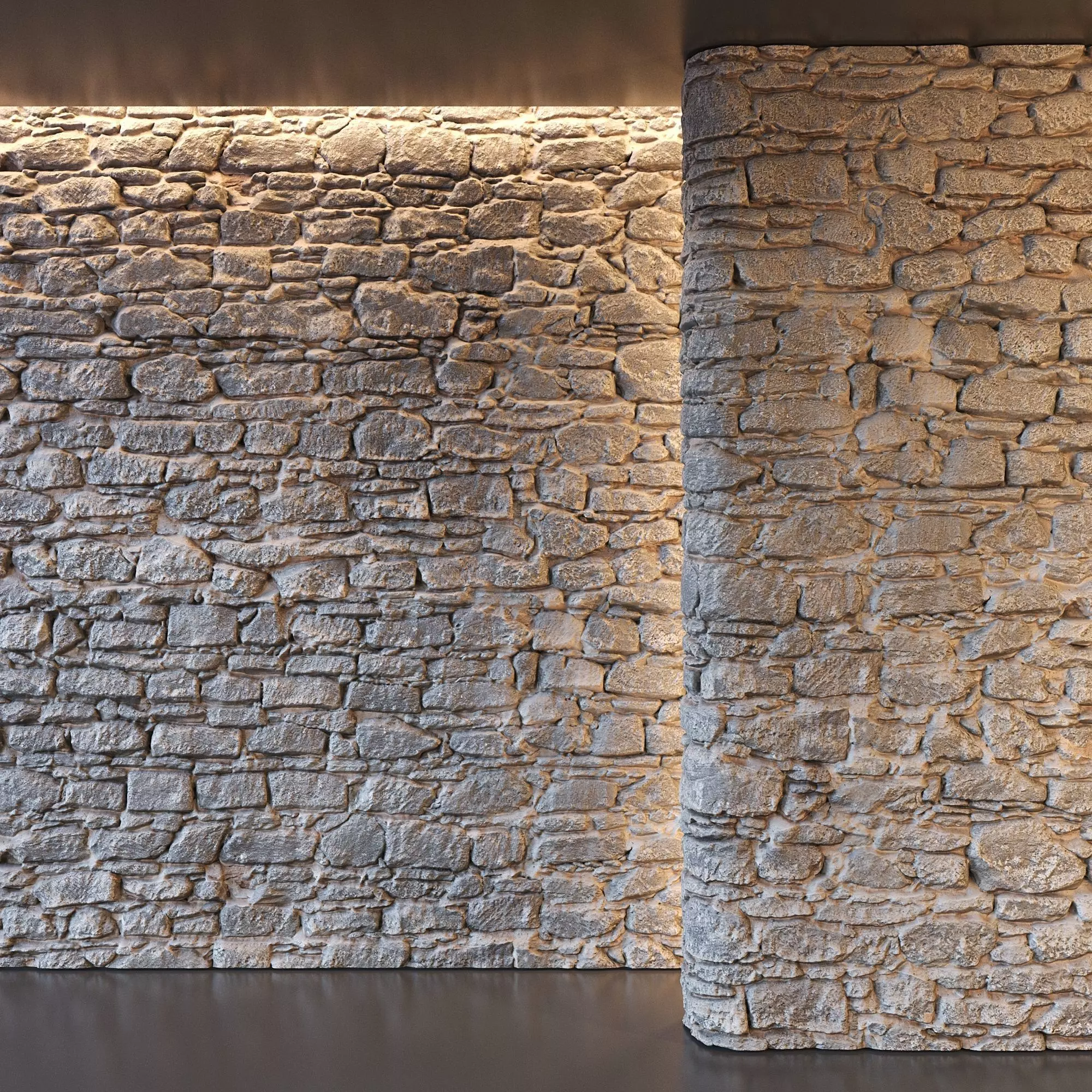 Cobblestone Old Wall Texture_0