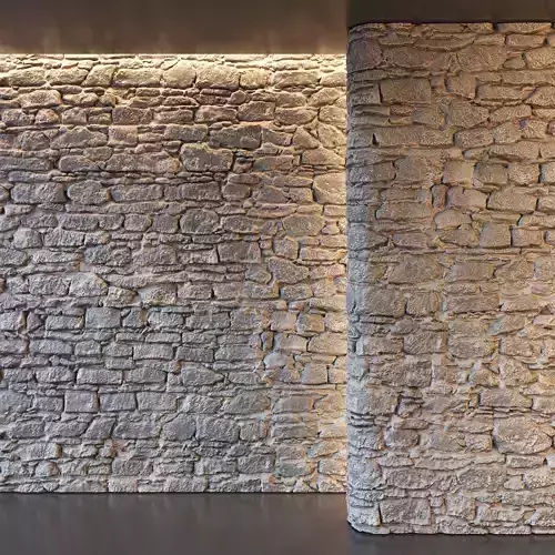 Cobblestone Old Wall