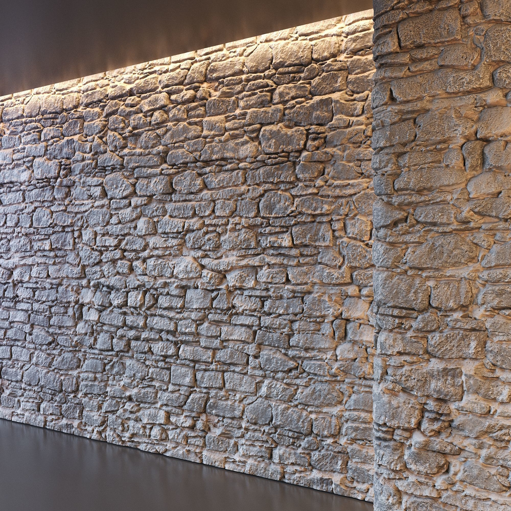 Cobblestone Old Wall Texture_1