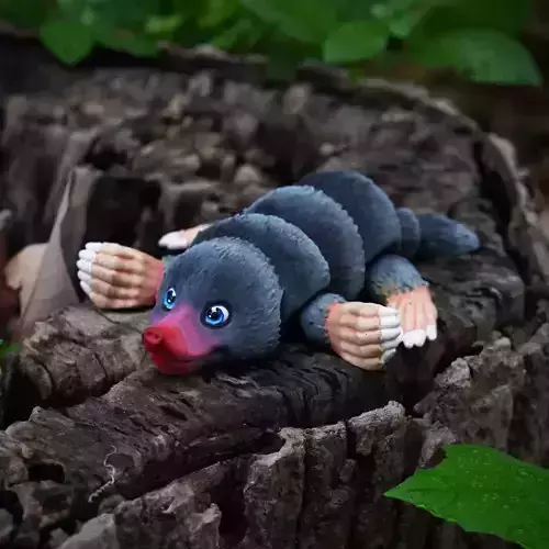 PRINT IN PLACE CUTE FLEXI MOLE