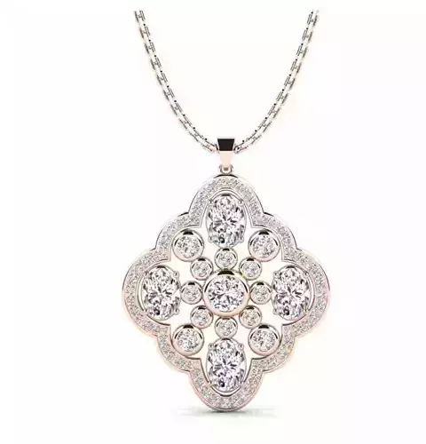 Pendant nesklace 3d model