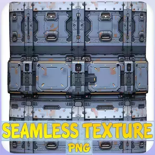 Sci-FI Seamless Texture Texture