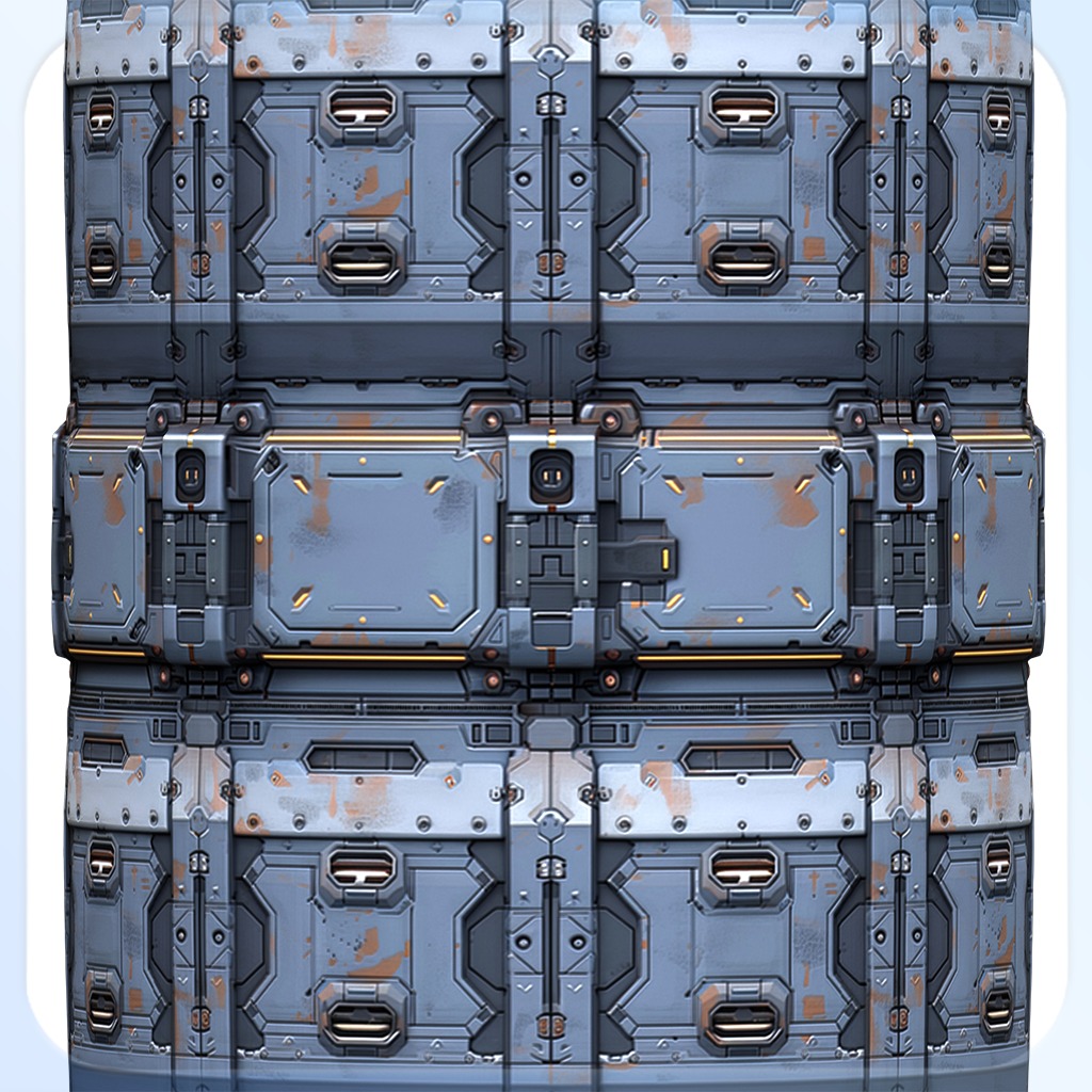 Sci-FI Seamless Texture Texture_3