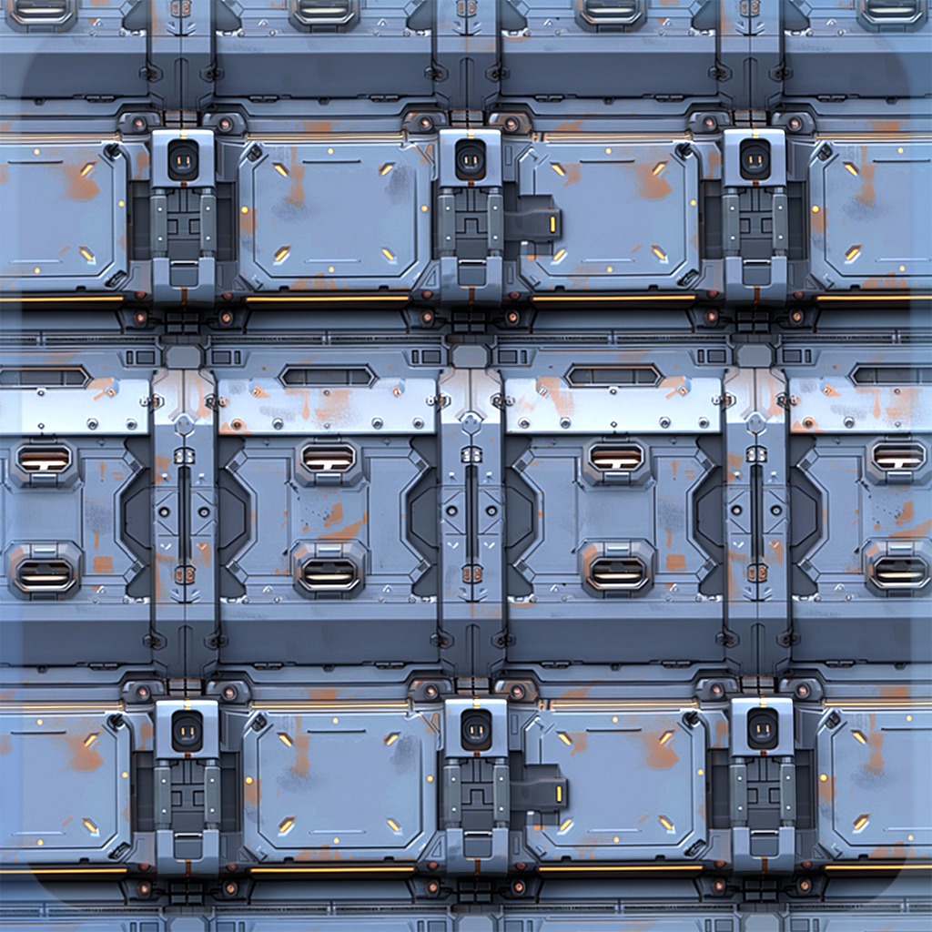 Sci-FI Seamless Texture Texture_5