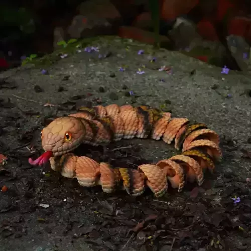 PRINT IN PLACE FLEXI COPPERHEAD SNAKE