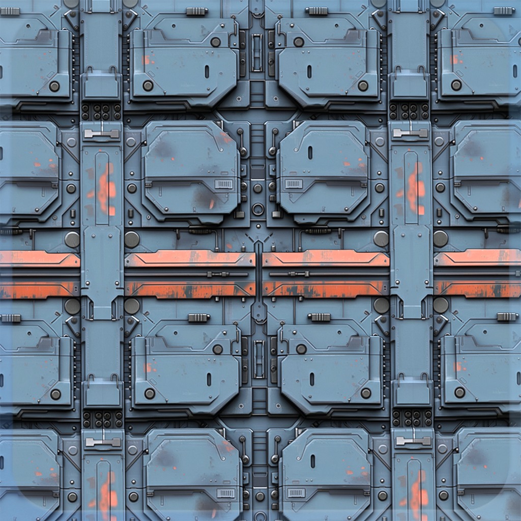 Sci-FI Seamless Texture Texture_5