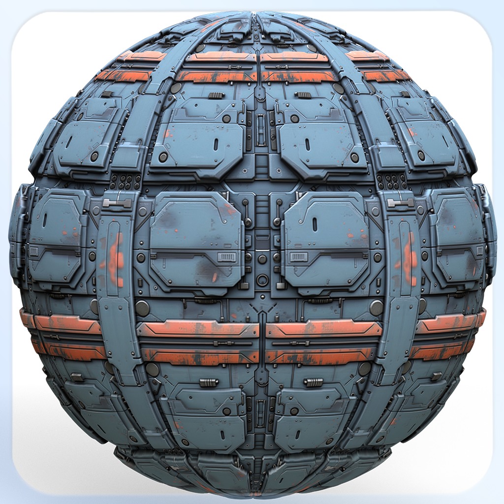 Sci-FI Seamless Texture Texture_2