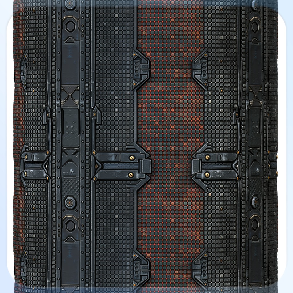 Sci-FI Seamless Texture Texture_2