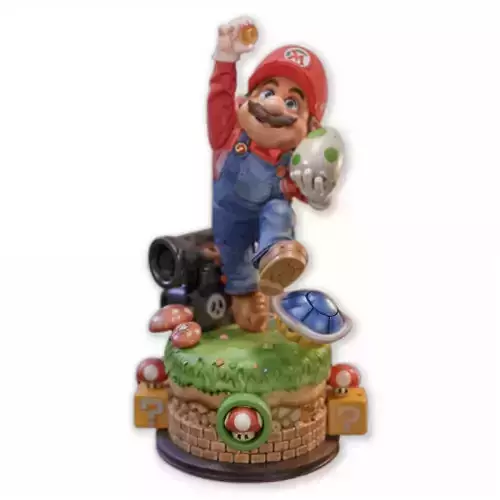 3D Mario Printable Model