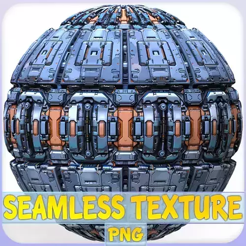Sci-FI Seamless Texture Texture