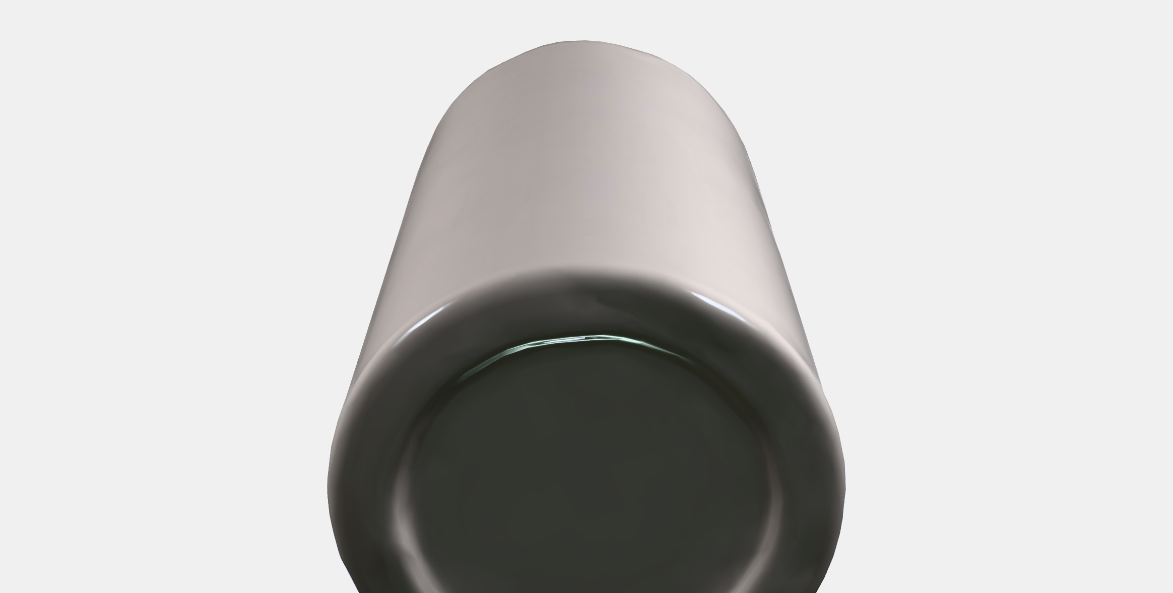 DAGLIGEN Unscented pillar candle Low-poly 3D model_8