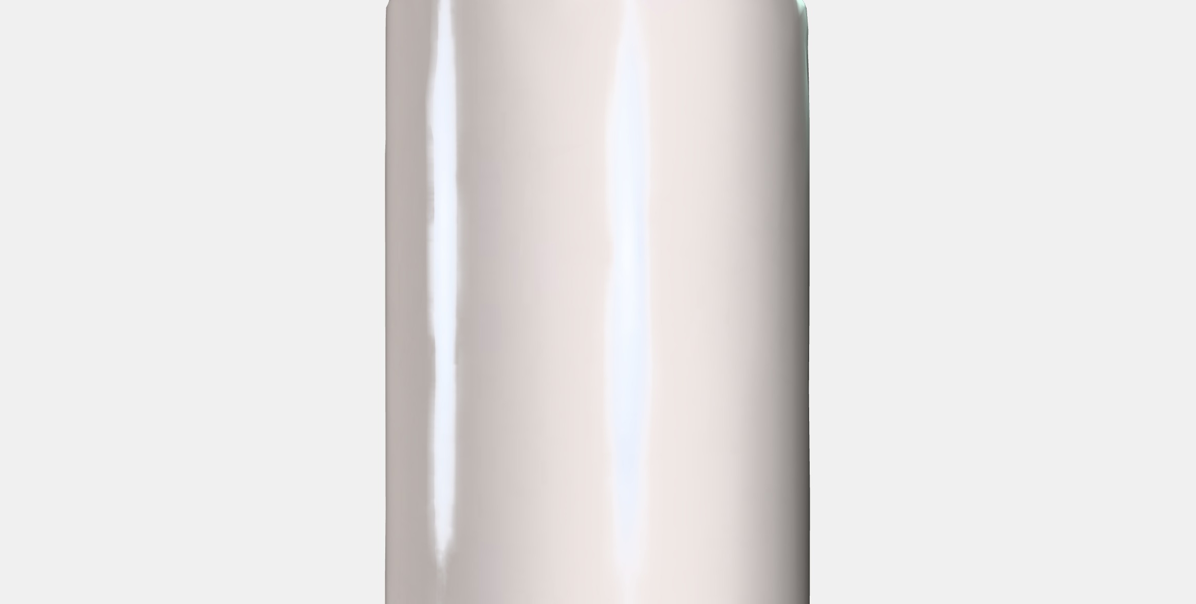 DAGLIGEN Unscented pillar candle Low-poly 3D model_6